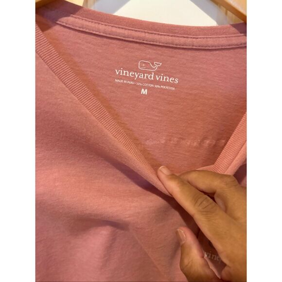 Vineyard Vines Pink Whale Tee, Medium - Picture 3 of 6